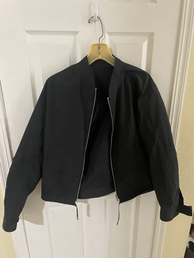 Pre-owned Balenciaga Lightweight Black Blouson Slim Fit Jacket