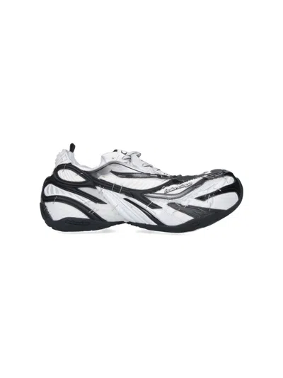 Balenciaga Lightweight Natural Sneakers For Men In White