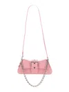 Balenciaga Borsetta A Tracolla Lindsay Con Tracolla E Lavorazione Coccodrillo Da Donna In Rosa Chiaro
