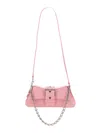 Balenciaga Borsetta A Tracolla Lindsay Con Tracolla E Lavorazione Coccodrillo Da Donna In Rosa Chiaro In Pink