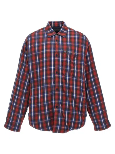 Balenciaga Lined Shirt In Multicolor