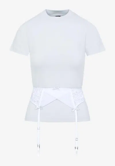 BALENCIAGA LINGERIE CREWNECK T-SHIRT