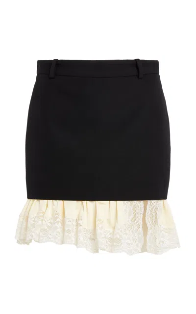 BALENCIAGA LINGERIE MINI SKIRT