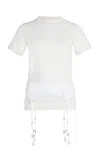 Balenciaga White Lingerie T-shirt In White
