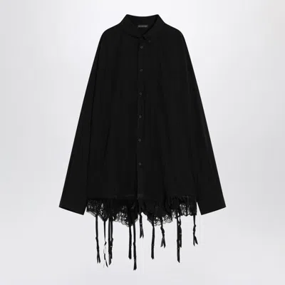 Balenciaga Lingerie-style Shirt In Poplin