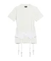 Balenciaga White Lingerie T-shirt In Off White