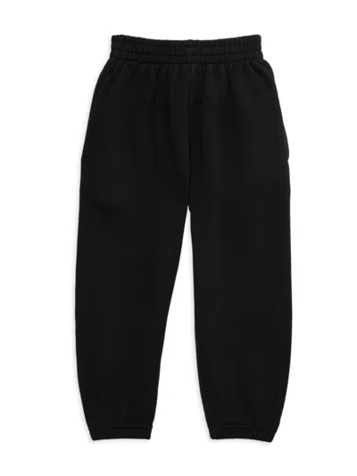 Balenciaga Kids' Little Boy's & Boy's Cotton Sweatpants In Black