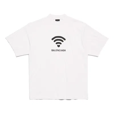Balenciaga Lo_ve T-shirt 'off White'