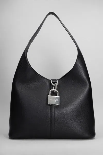 Balenciaga Locker Hobo M Shoulder Bag In Black