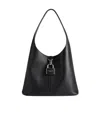 Balenciaga Locker Medium North-south Hobo Bag In Black