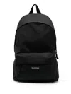 Balenciaga Urban Explorer Backpack With Front Zip Pocket In Black