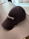 Balenciaga Logo Baseball Cap In Black