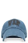 Balenciaga Logo Baseball Cap In Blue
