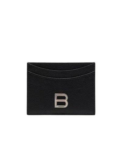 Balenciaga Logo Card Pack In Black