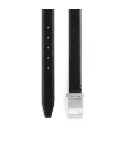 Balenciaga Logo Clip Belt In Black