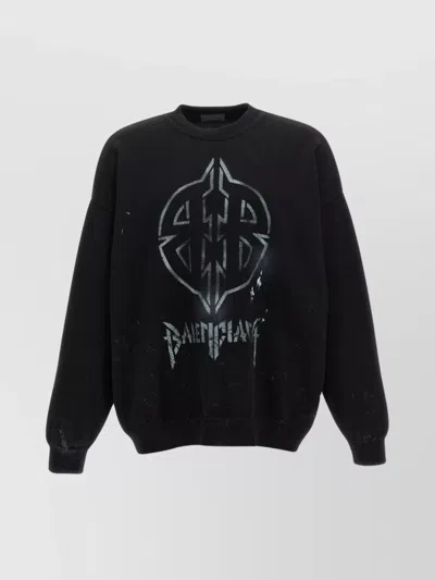 Balenciaga Sweaters In Black