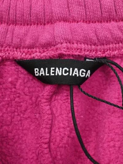 Pre-owned Balenciaga Logo-detail Shorts In Pink