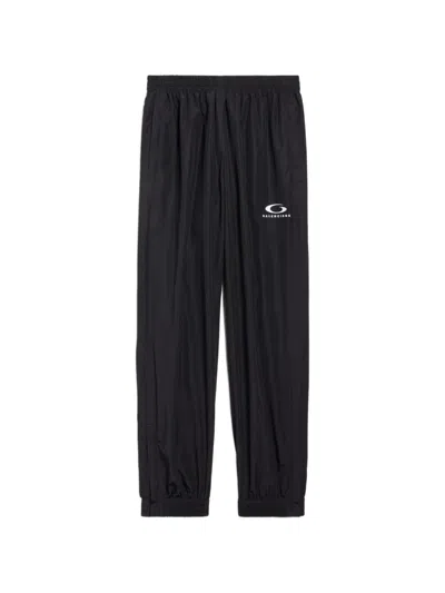 Balenciaga Logo-detail Track Pants In Black