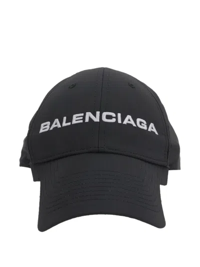 BALENCIAGA LOGO-EMBROIDERED BASEBALL CAP