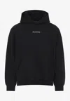 Balenciaga Relaxed-fit Cotton Hooded Sweatshirt With Design