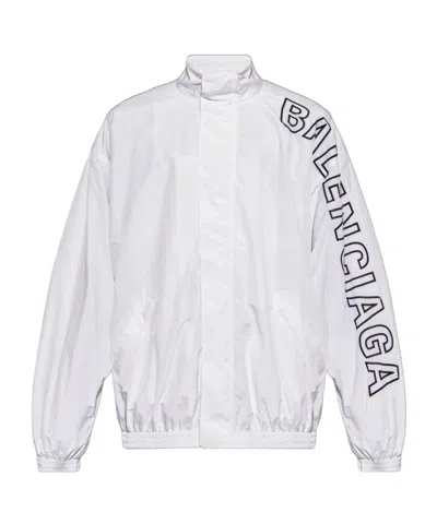 BALENCIAGA BALENCIAGA LOGO PRINTED JACKET