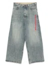 Balenciaga Logo-embroidered Jeans