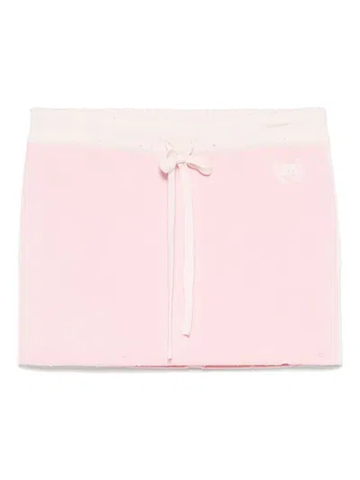 Balenciaga Logo-embroidered Mini Skirt