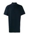 Balenciaga Logo's Polo Shirt In Blue