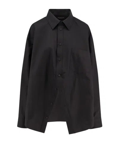 BALENCIAGA BALENCIAGA CHEST POCKET LONG-SLEEVED SHIRT