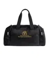 Balenciaga Logo-embroidered Tote Bag In Black