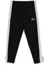 Balenciaga Elastic Waist Sweatpants In Black