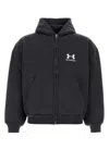 Balenciaga Cotton Sweatshirt Under Armour® Avec Capuche In Black
