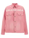 BALENCIAGA LOGO EMBROIDERY JACKET