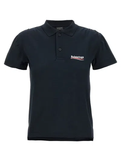 BALENCIAGA BALENCIAGA LOGO EMBROIDERY POLO SHIRT
