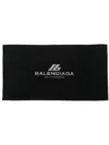Balenciaga Towel In Black