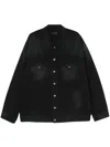 Balenciaga Logo-print Denim Jacket