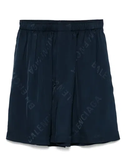 Balenciaga Logo-jacquard Shorts