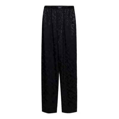 Balenciaga Logo Jacquard Trousers 'black'