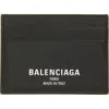 Balenciaga Logo Leather Card Case