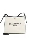 Balenciaga Logo Leather-trimmed Shoulder Bag