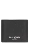 Balenciaga Logo Leather Wallet