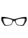 Balenciaga Cat-eye Frame Glasses In Black