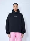 Balenciaga Woman Black Sweatshirts In Black