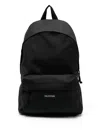 Balenciaga Urban Explorer Backpack With Front Zip Pocket In Black
