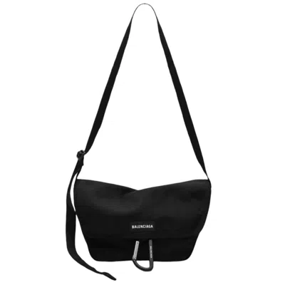 Balenciaga Logo-patch Crossbody Bag