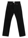 Balenciaga Logo-patch Jeans In Black