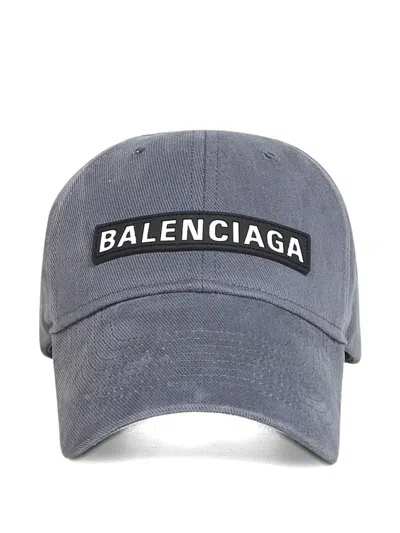 BALENCIAGA 标贴拼接棒球帽