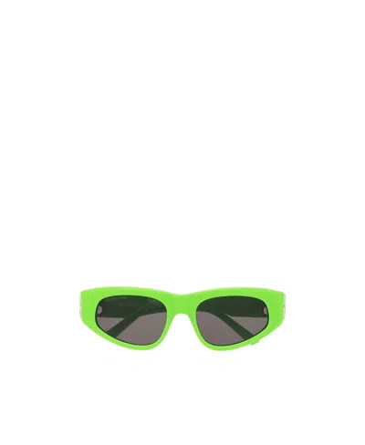 BALENCIAGA BALENCIAGA EYEWEAR RECTANGULAR FRAME SUNGLASSES