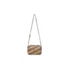 Balenciaga Logo-print Camera Bag In Brown