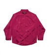 Balenciaga Logo Print Cocoon Shirt